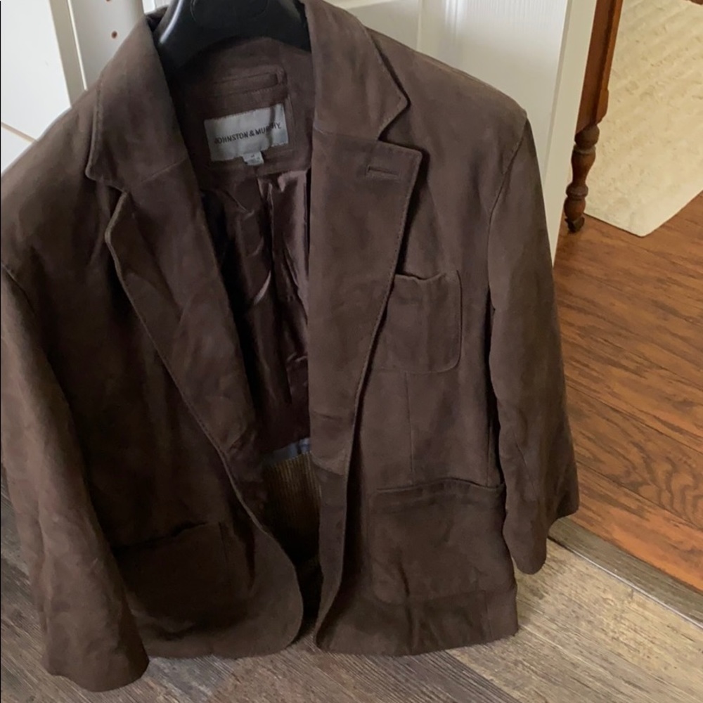 suede sport coat